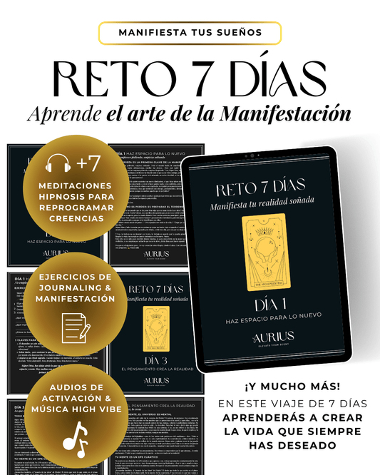 RETO 7 DÍAS - APRENDE A MANIFESTAR (PASE GRATIS)