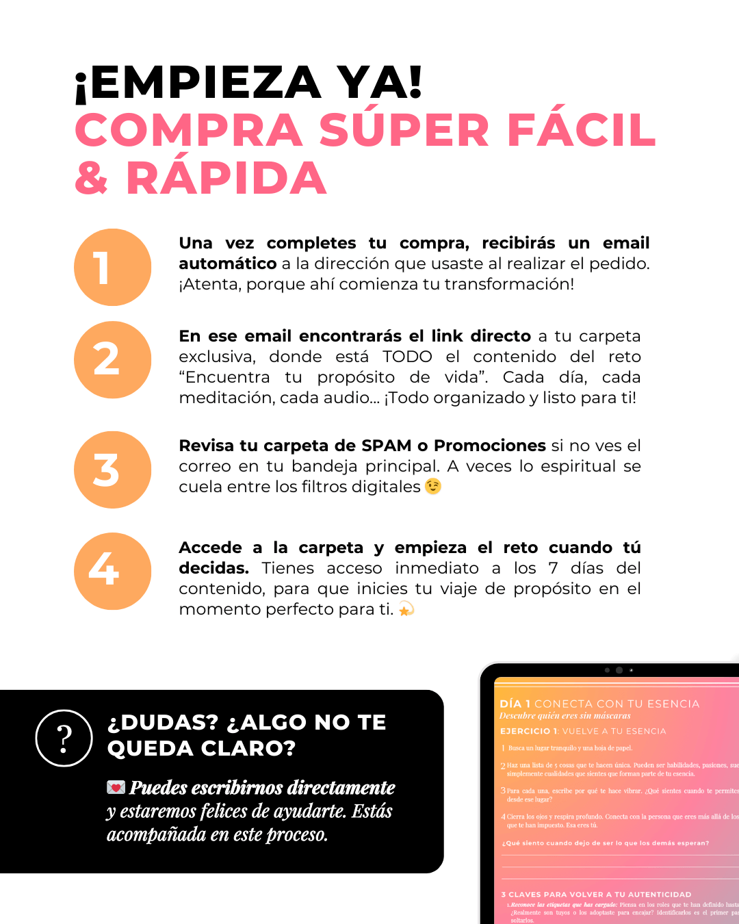 🩵💖 RETO 7 DÍAS Encuentra tu propósito de vida 🩵💖
