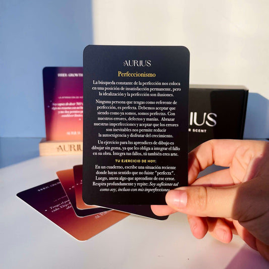 TARJETAS DE AFIRMACIONES | Abraza tu ansiedad- 31 días para reconectar contigo