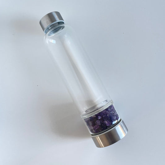 💜 CRYSTAL ELIXIR 💜 (AMATISTA) PROTECCIÓN Y ALIVIO DE ESTRÉS Y ANSIEDAD