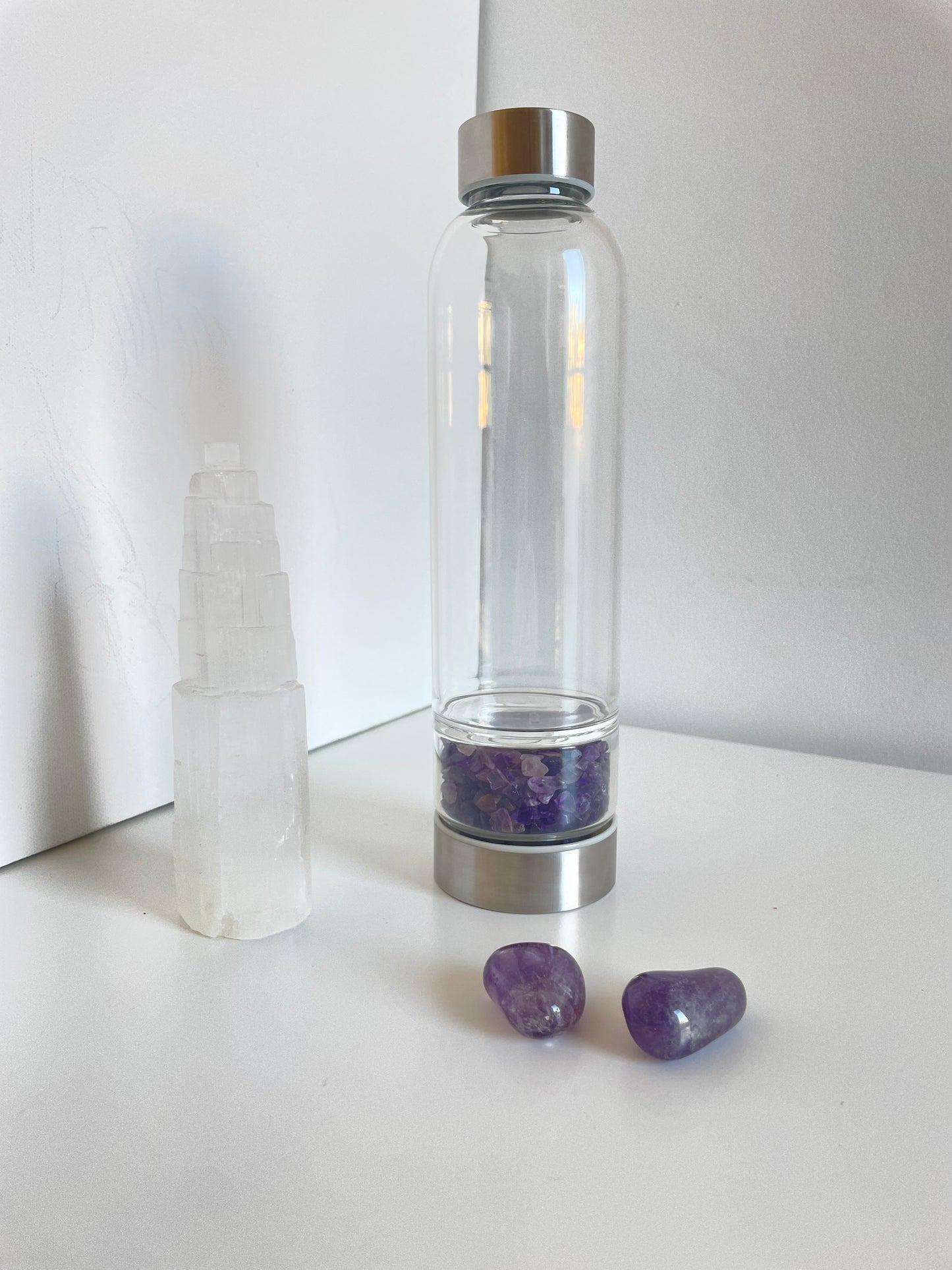 💜 CRYSTAL ELIXIR 💜 (AMATISTA) PROTECCIÓN Y ALIVIO DE ESTRÉS Y ANSIEDAD