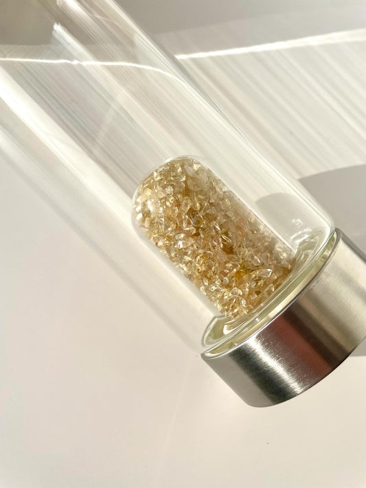 💛 MAGIC BOTTLE 💛 Citrino en frasco – Minerales para rituales