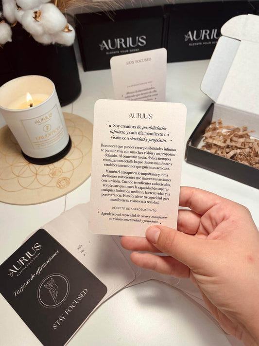 TARJETAS DE AFIRMACIONES | Consigue tu propósito - 31 días para transformar tu vida