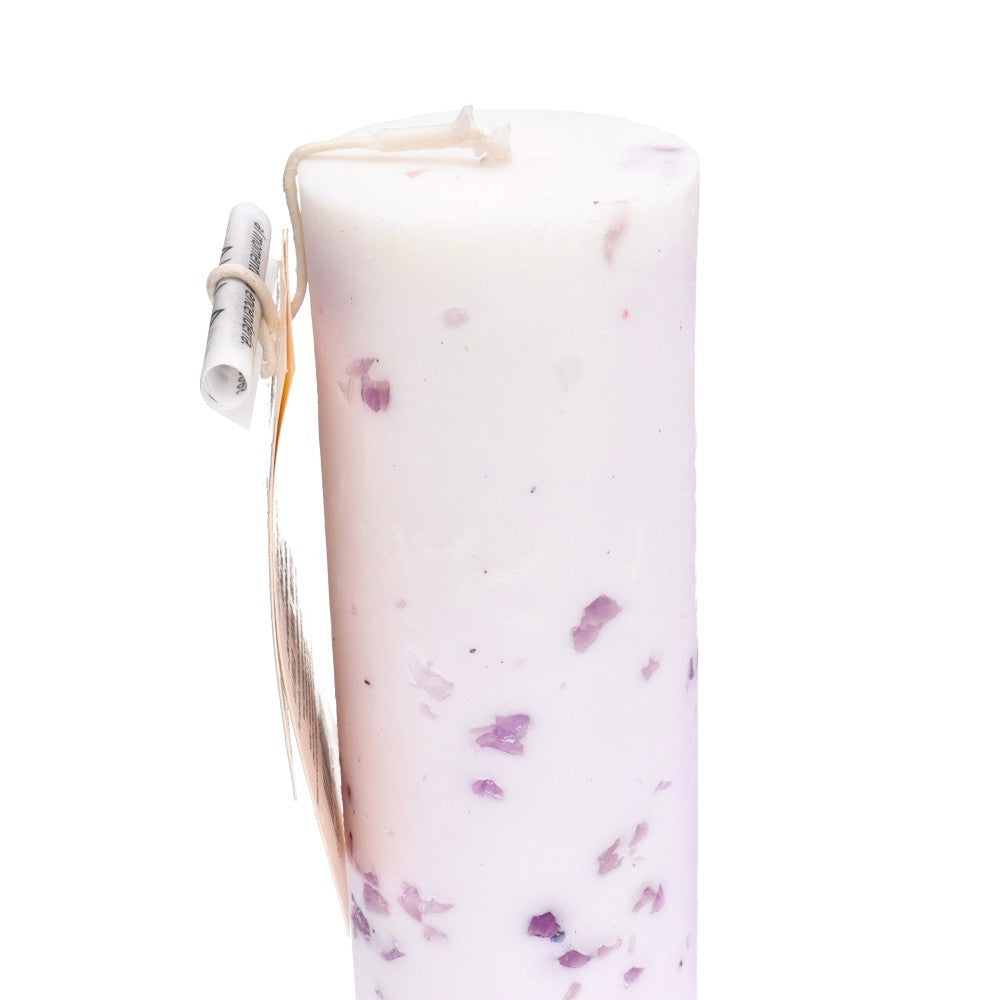 VELA RITUALIZADA CON AMATISTA - PURIFICACIÓN Y CONEXIÓN ESPIRITUAL