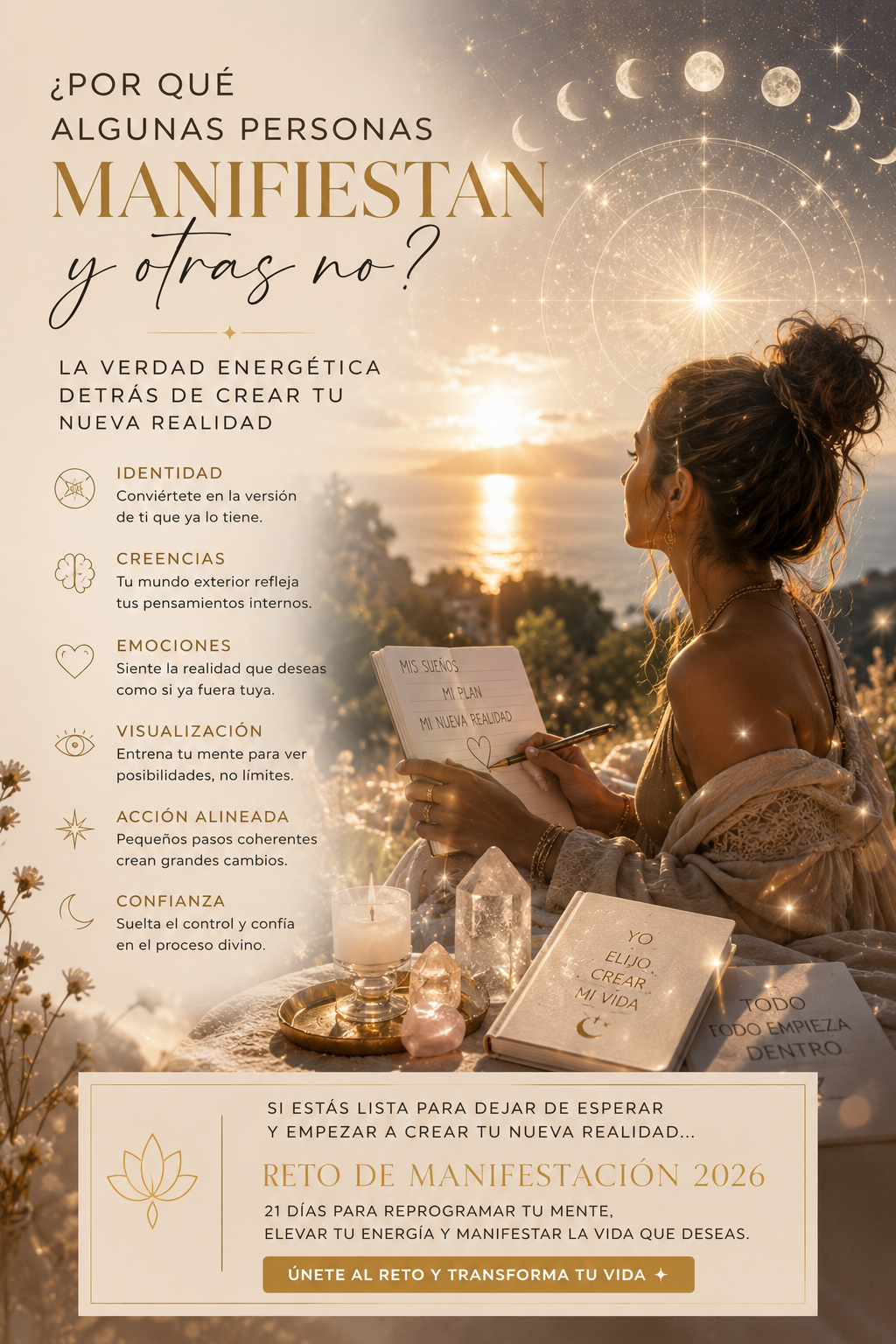¿Por qué algunas personas manifiestan y otras no?