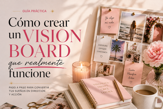 Cómo crear un Vision Board que realmente funcione paso a paso