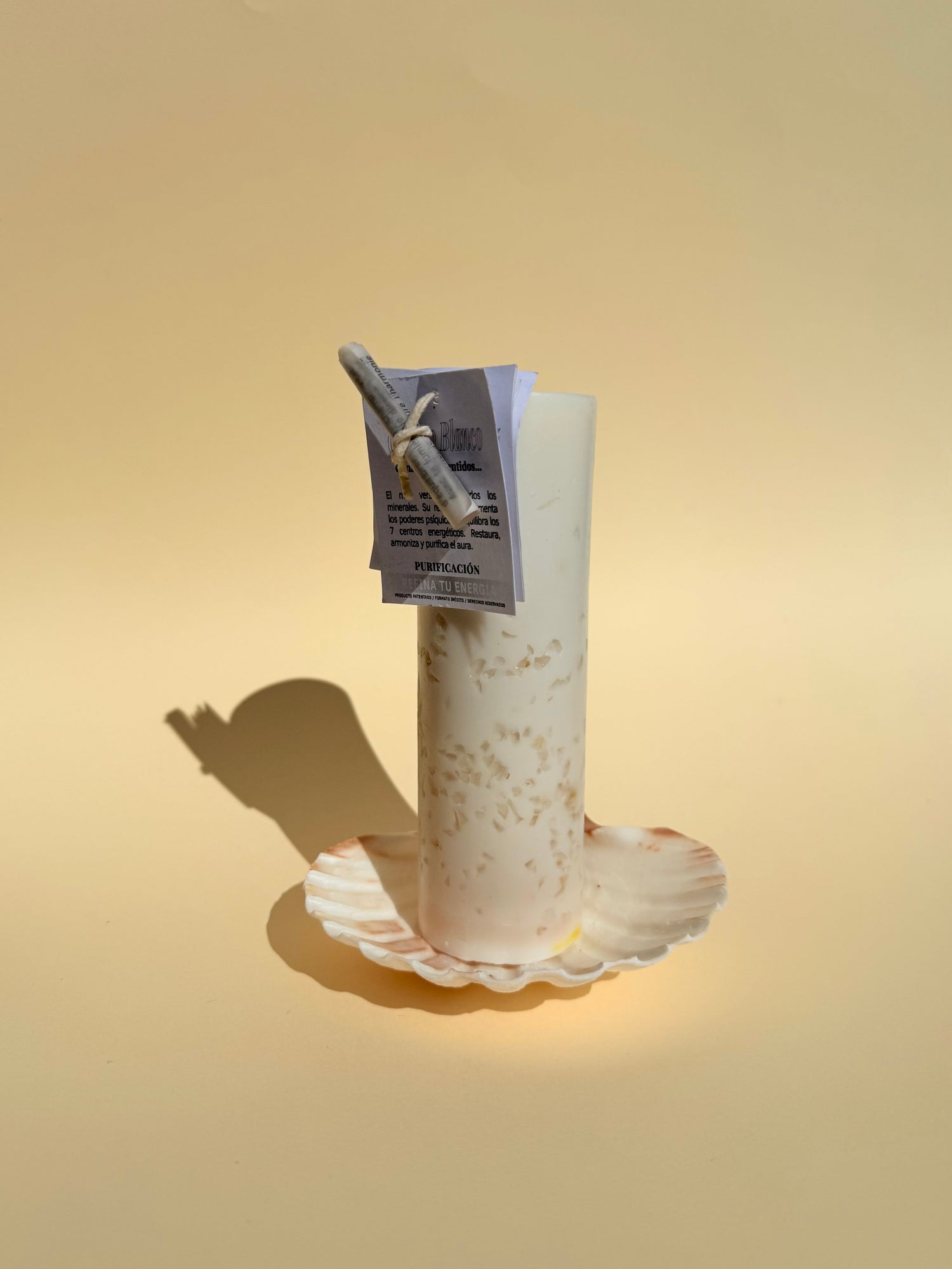 VELAS RITUALIZADAS CON CUARZOS