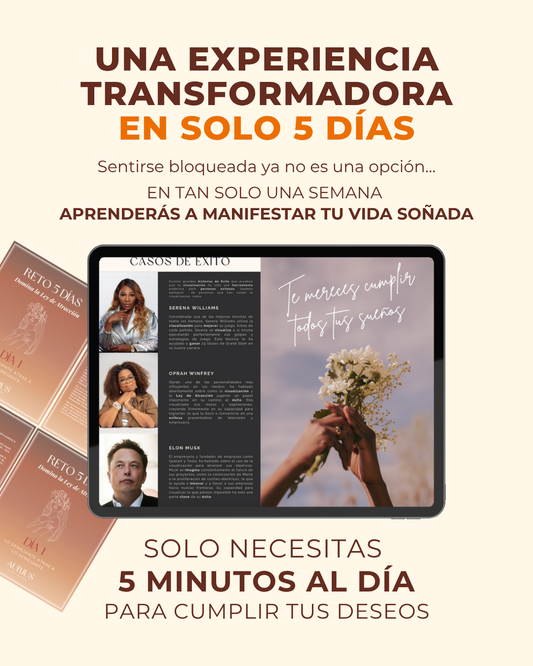 ✨ RETO | Domina la Ley de la Atracción en 5 días 🔮