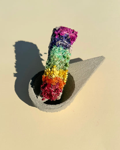 ATADO DE SALVIA BLANCA Y VERBASCO (7 Chakras) - Sahumerio de Equilibrio Energético