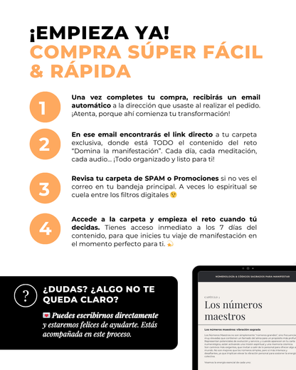 ✨🔥💰 RETO 7 DÍAS: Domina la manifestación 💰🔥✨