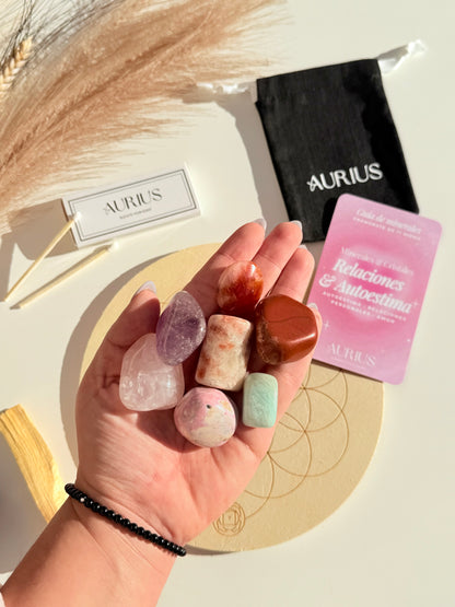 Pack de Cuarzos | RELACIONES & AUTOESTIMA