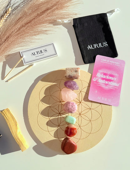 Pack de Cuarzos | RELACIONES & AUTOESTIMA