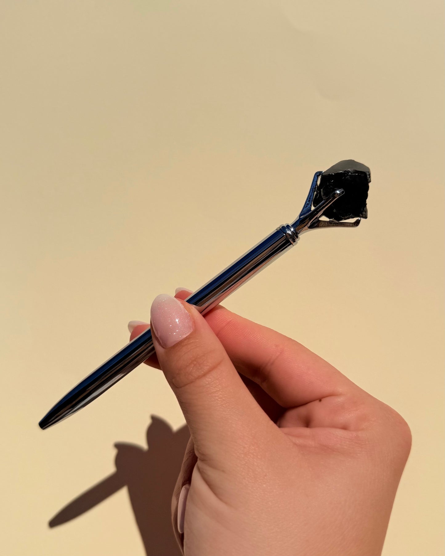 BOLÍGRAFO OBSIDIANA JOURNALING | Protección y poder personal