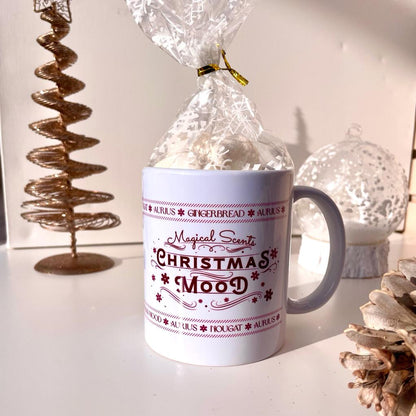 TAZA NAVIDAD + KIT CHOCOLATE AMERICANO 🎄