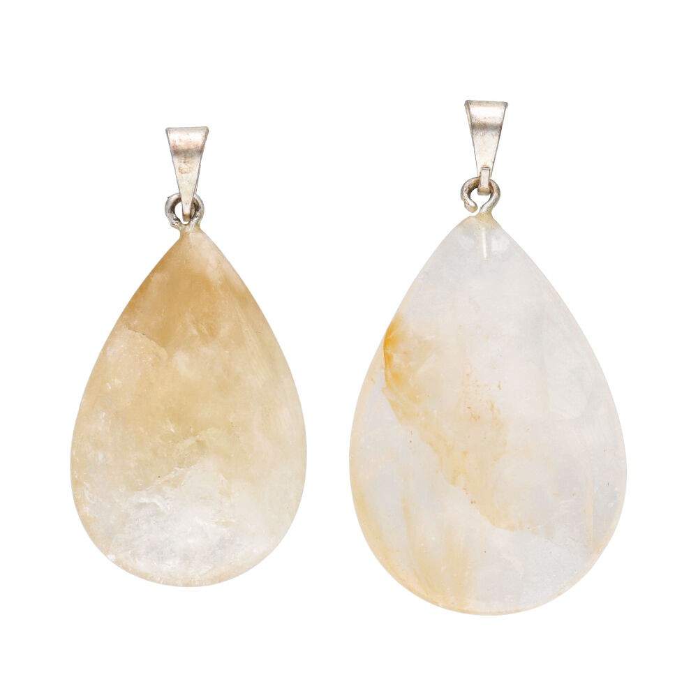 COLGANTE CITRINO - ABUNDANCIA Y PROSPERIDAD