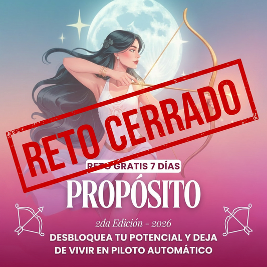 Flyer Propósito - Reto Cerrado