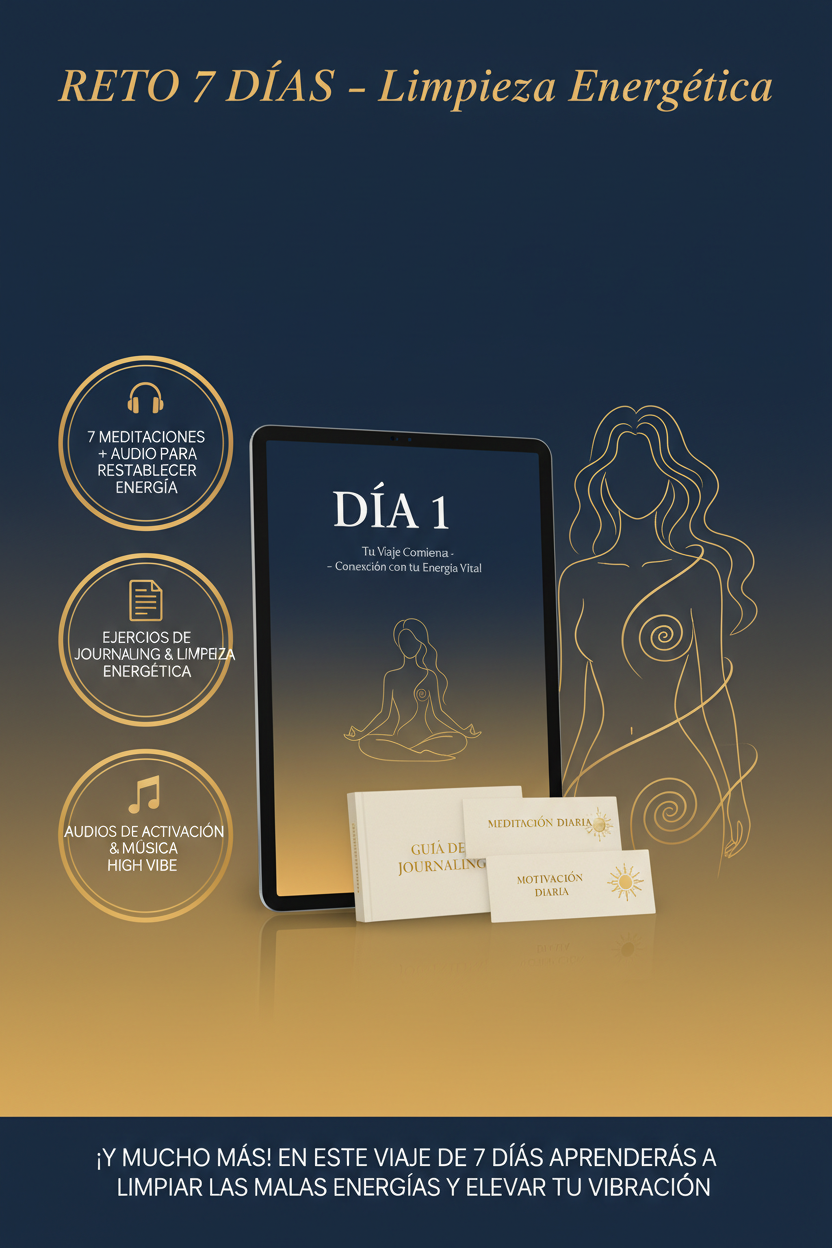 ✨ RETO DE LIMPIEZA ENERGÉTICA NIVEL SUPER DIVA TRANSMUTADORA ✨